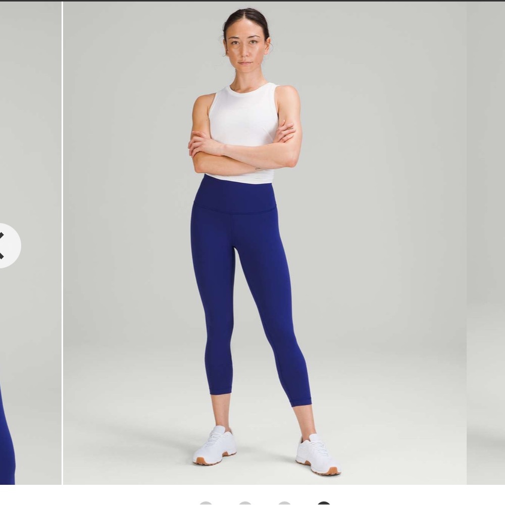 NWT Lululemon Wunder Train 25in. Larkspur